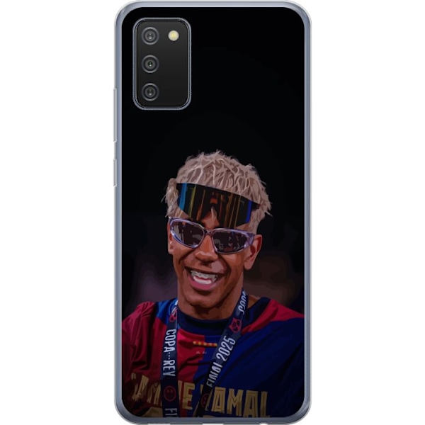 Samsung Galaxy A02s Läpinäkyvä kuori  Lamine Yamal matkapuhelinkotelo tyylikkäässä urheilumuotoilussa
