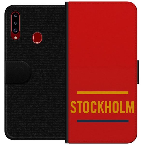 Samsung Galaxy A20s Tegnebogsetui Stockholm – Hockey