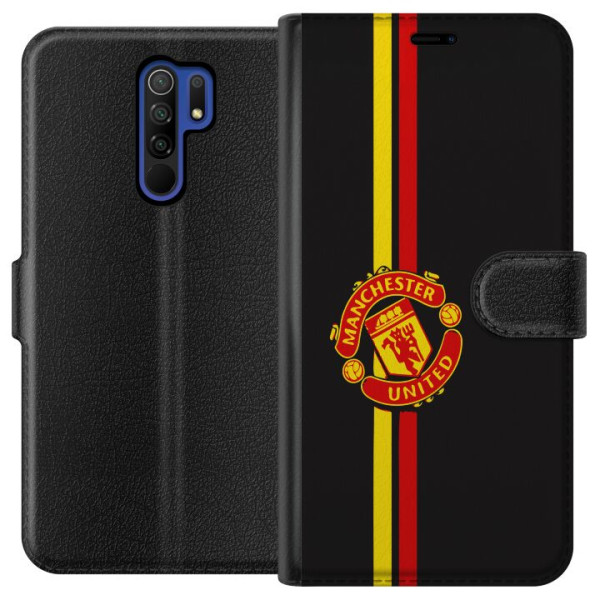 Xiaomi Redmi 9 Tegnebogsetui Manchester United F.C.