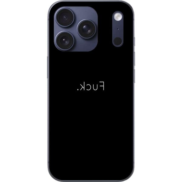 Kompatibelt Mobildeksel til Apple iPhone 17 Pro FUCK