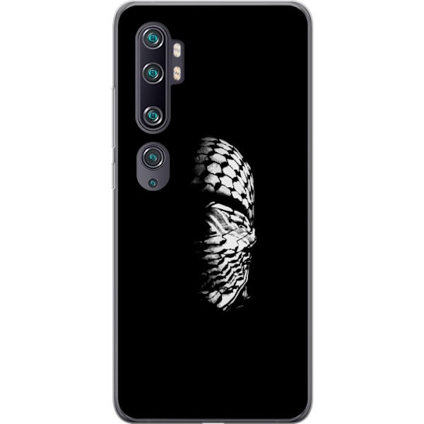 Xiaomi Mi Note 10 Gjennomsiktig deksel Keffiyeh-mønster - kla