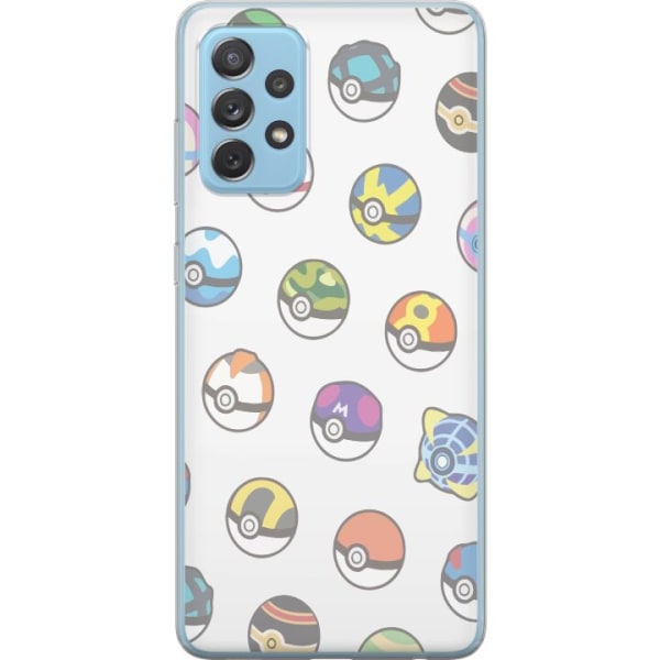 Samsung Galaxy A72 5G Gennemsigtig cover Pokemon