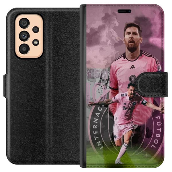Yhteensopiva Lompakkokotelo Samsung Galaxy A53 5G Messi