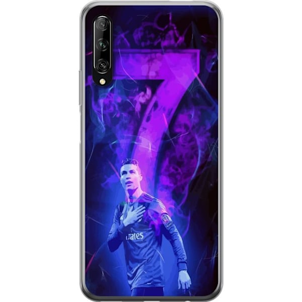 Huawei P smart Pro 2019 Läpinäkyvä kuori Ronaldo 7 - Jalkap