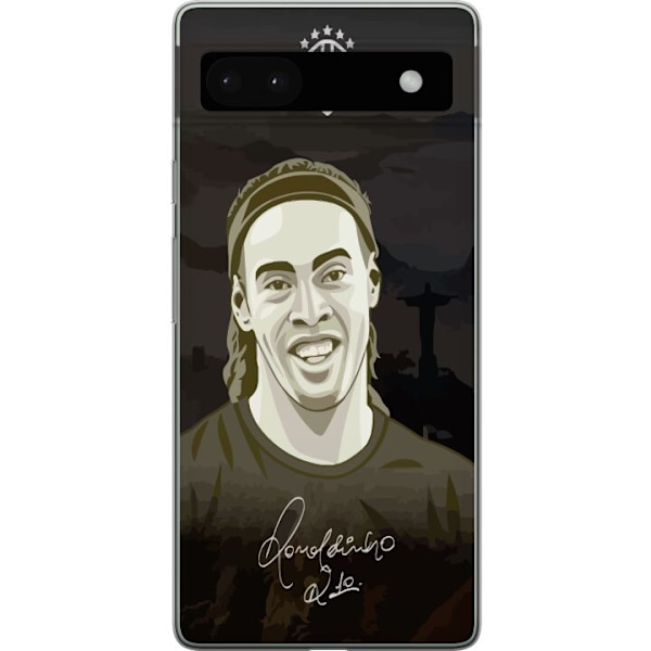 Google Pixel 6a Gjennomsiktig deksel Ronaldinho