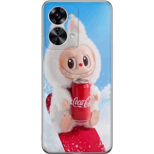 OnePlus Nord 2T Genomskinligt Skal Labubu Summer Edition