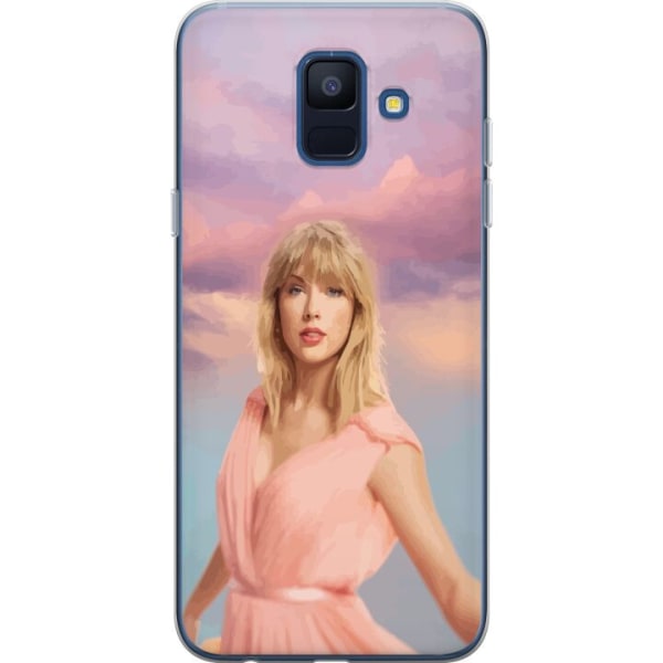 Samsung Galaxy A6 (2018) Gjennomsiktig deksel Taylor Swift