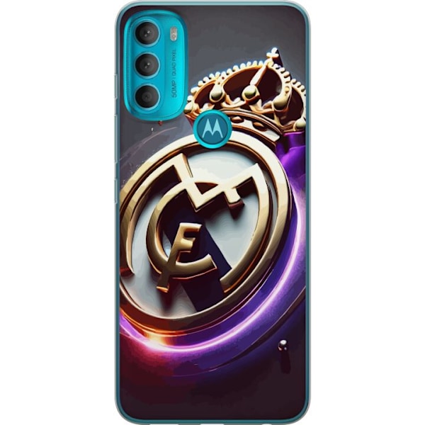 Motorola Moto G71 5G Gennemsigtig cover Real Madrid CF