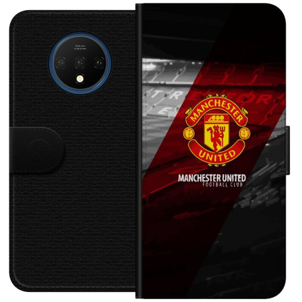 OnePlus 7T Tegnebogsetui Manchester United FC