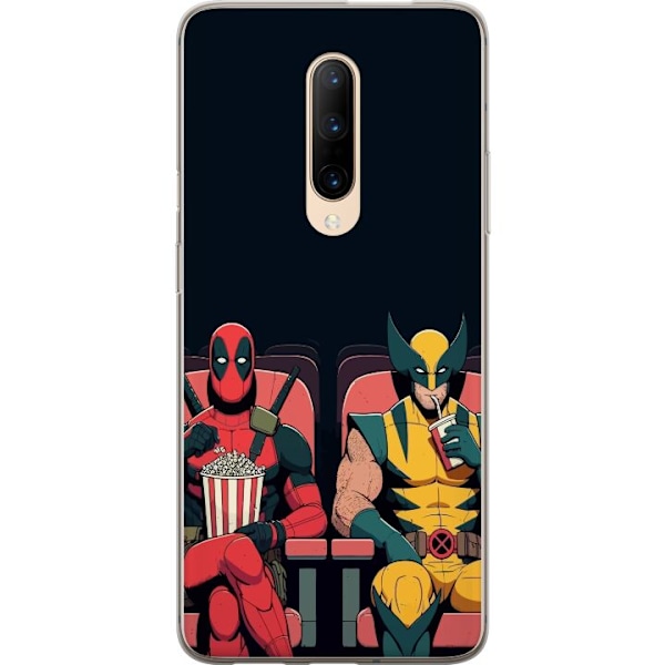 OnePlus 7 Pro Läpinäkyvä kuori Deadpool & Wolverine