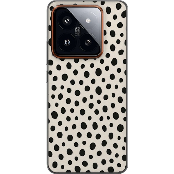 Xiaomi 14 Pro Gjennomsiktig deksel Dot Dance