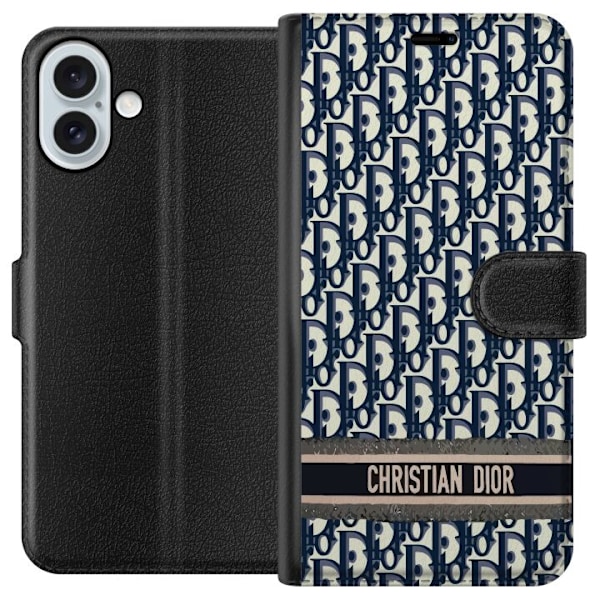 Apple iPhone 16 Plus Tegnebogsetui Christian Dior