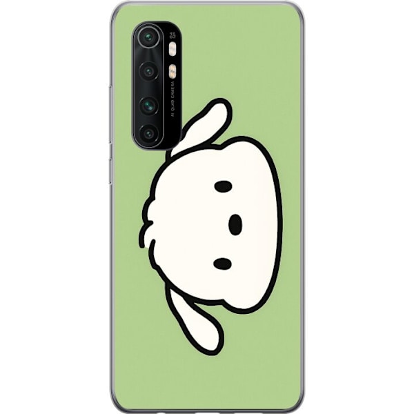 Xiaomi Mi Note 10 Lite Genomskinligt Skal Snoopy Flip