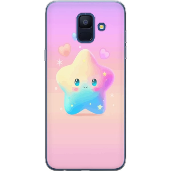 Samsung Galaxy A6 (2018) Gennemsigtig cover Stjerne
