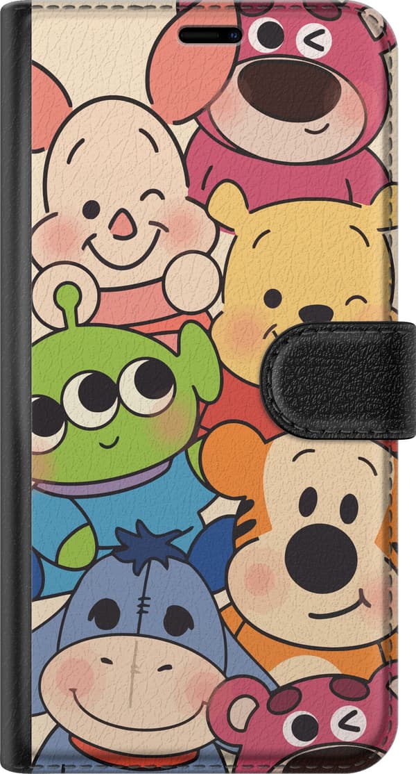 Kompatibel Tegnebogsetui til Apple iPhone 11 Nalle Puh og venner