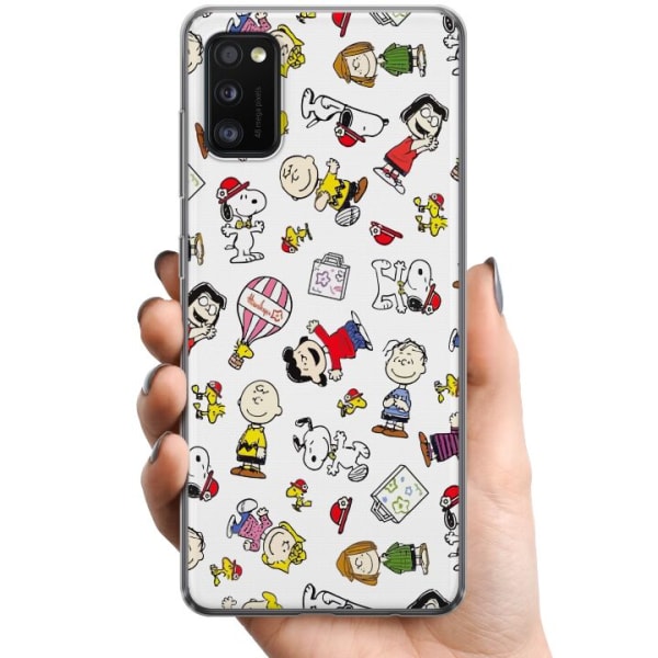 Samsung Galaxy A41 TPU Mobilskal Snobben Snoopy