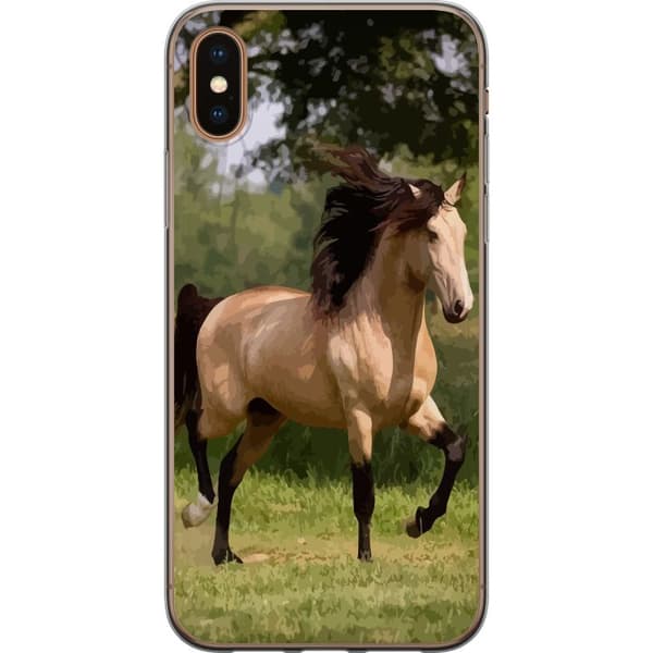 Kompatibelt Mobilskal till Apple iPhone XS Häst