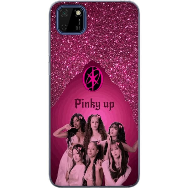 Kompatibelt Mobildeksel til Huawei Y5p KATSEYE Pinky Up rosa
