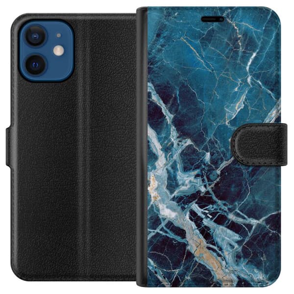 Kompatibelt Plånboksfodral till Apple iPhone 12 mini Marmor