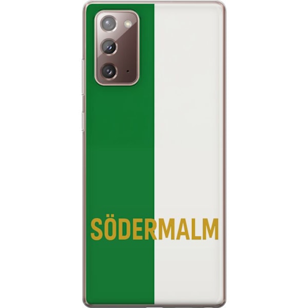 Samsung Galaxy Note20 Genomskinligt Skal Södermalm – fotboll