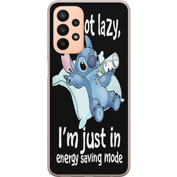 Kompatibelt Mobildeksel til Samsung Galaxy A23 Strikk Tekst