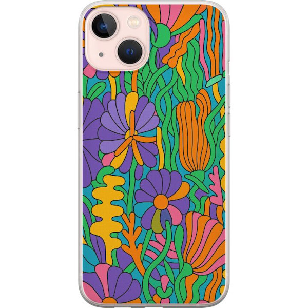 Apple iPhone 13 mini Genomskinligt Skal Color Pop