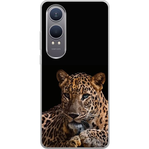 OnePlus Nord CE4 Lite Gennemsigtig cover Leopard