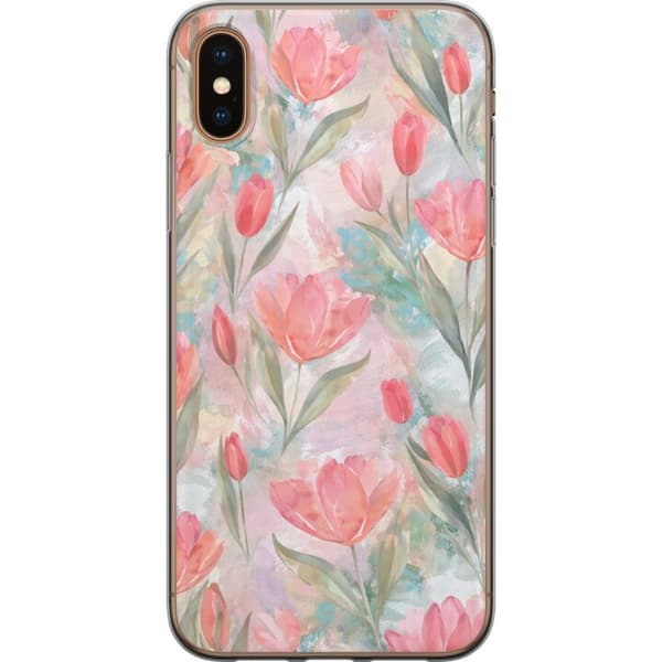 Kompatibelt Mobildeksel til Apple iPhone X Tulips in Bloom