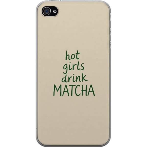 Kompatibel Mobilcover til Apple iPhone 4 Matcha-piger beige