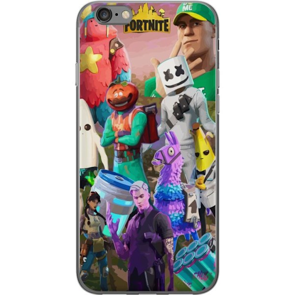 Apple iPhone 6 Gennemsigtig cover Fortnite