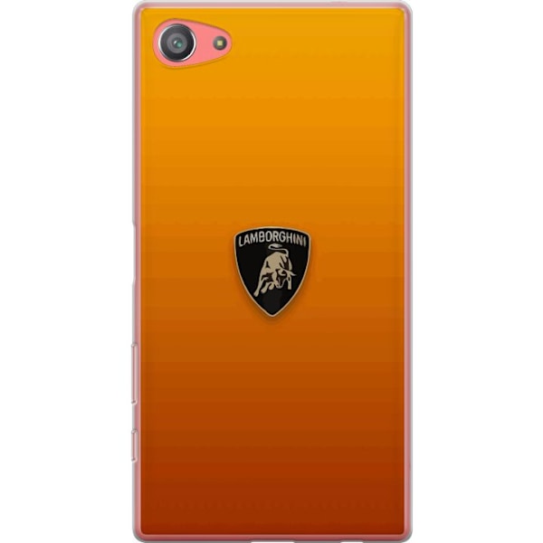 Sony Xperia Z5 Compact Gennemsigtig cover Lamborghini