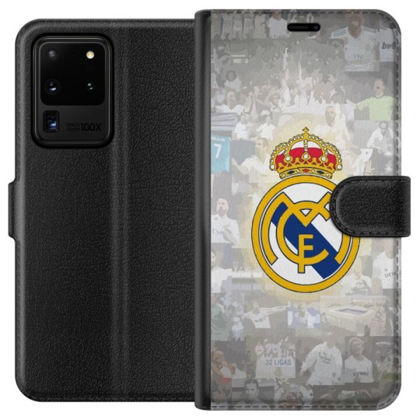 Samsung Galaxy S20 Ultra Plånboksfodral Real Madrid