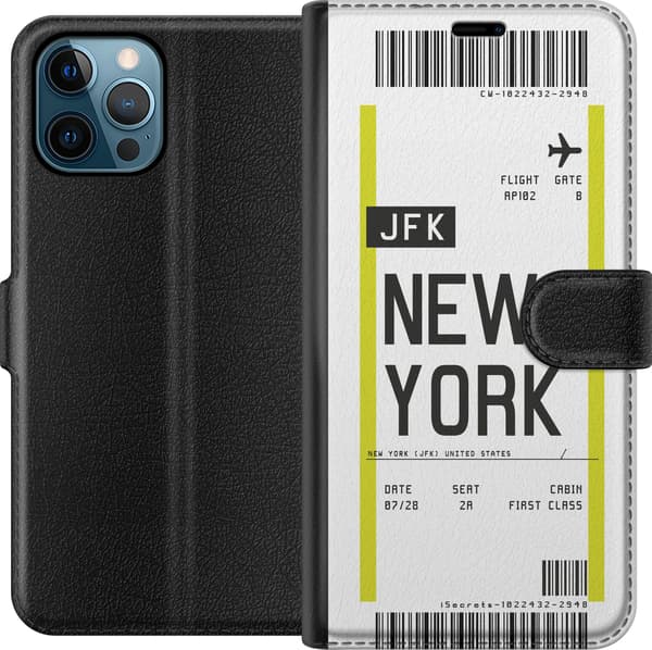 Kompatibel Tegnebogsetui til Apple iPhone 12 Pro Max New York