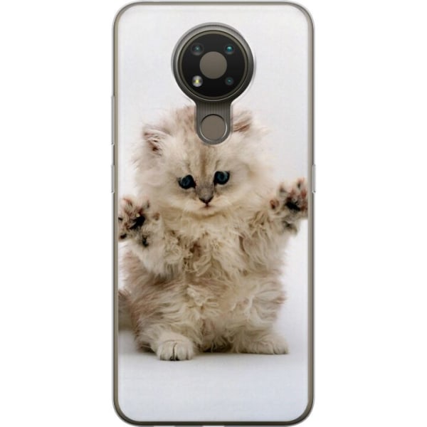 Nokia 3.4 Deksel / Mobildeksel - Katt