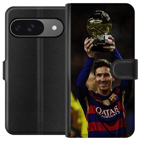 Google Pixel 9 Pro Lompakkokotelo Lionel Messi