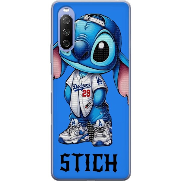 Sony Xperia 10 III Genomskinligt Skal Stitch