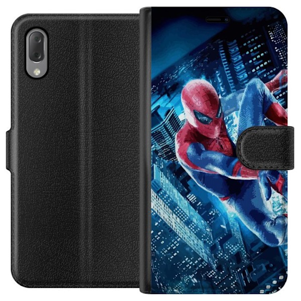 Sony Xperia L3 Tegnebogsetui Spiderman