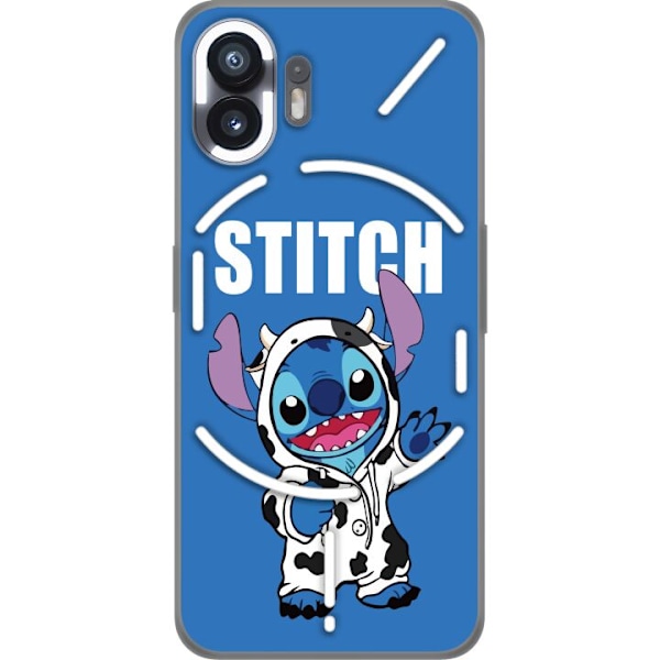 Nothing Phone (2) Genomskinligt Skal Stitch
