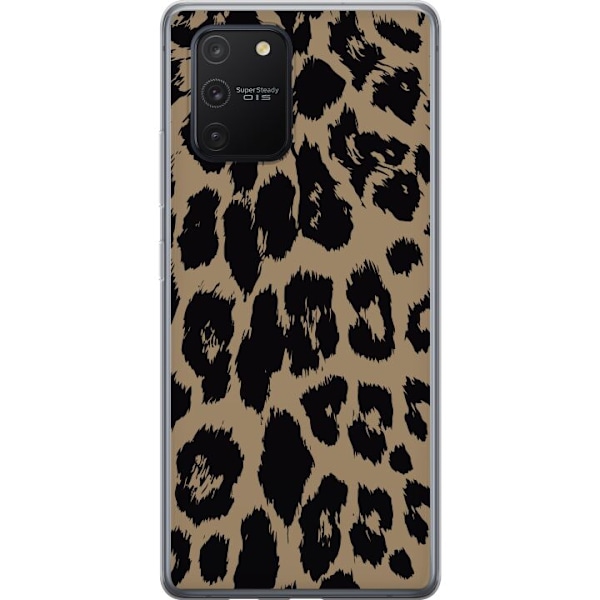 Samsung Galaxy S10 Lite Gjennomsiktig deksel Leopard