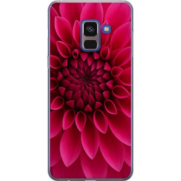 Samsung Galaxy A8 (2018) Läpinäkyvä kuori Rosecore