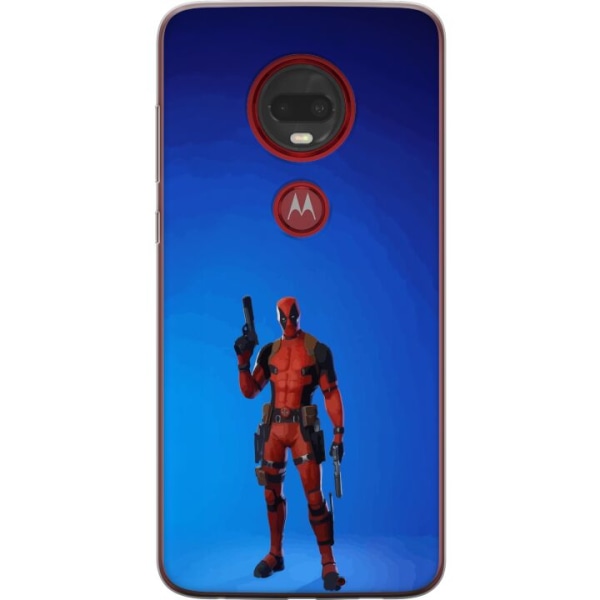 Motorola Moto G7 Plus Gennemsigtig cover Fortnite - Spider-Man