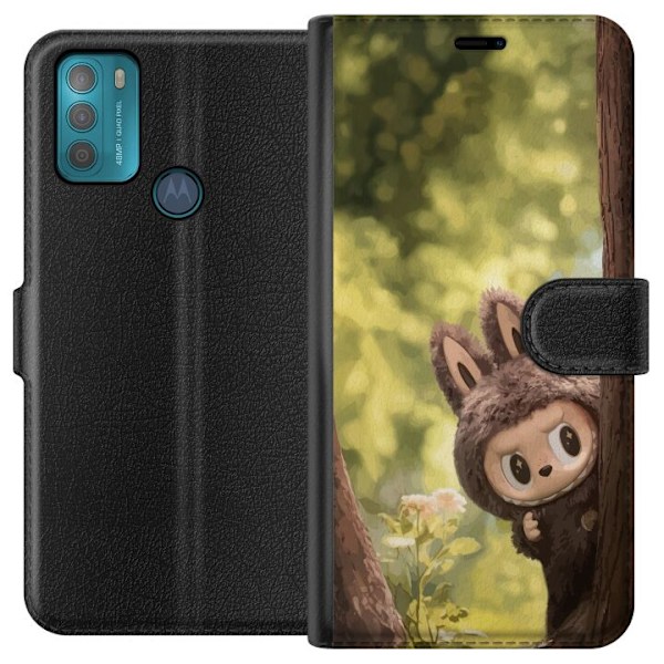 Motorola Moto G50 Plånboksfodral Labubu Graffiti Vibes – Ga