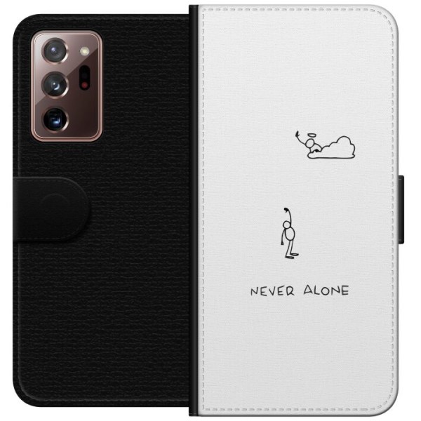 Samsung Galaxy Note20 Ultra Plånboksfodral Aldrig Ensam
