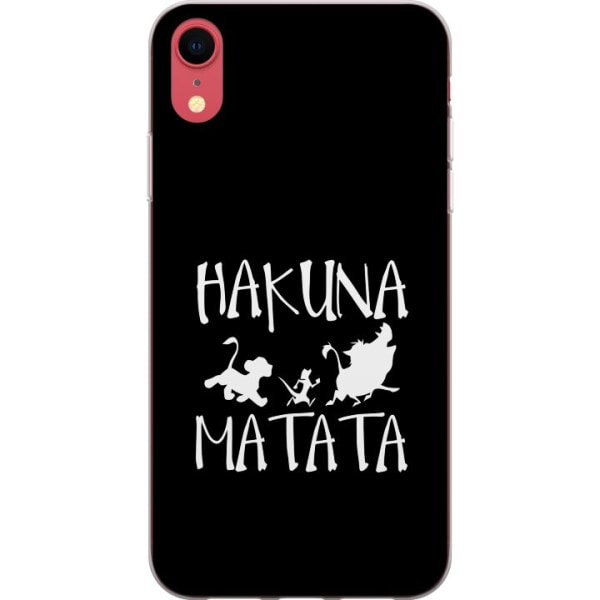 Apple iPhone XR Cover / Mobilcover - Hakuna Matata