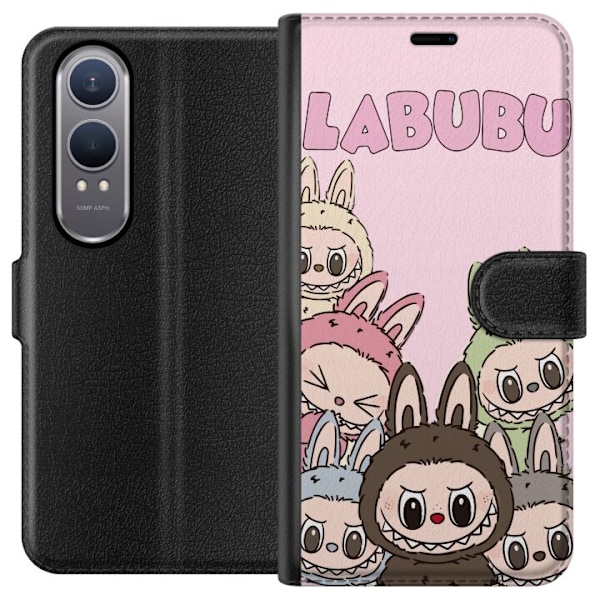 OnePlus Nord CE4 Lite Tegnebogsetui Labubu Classics