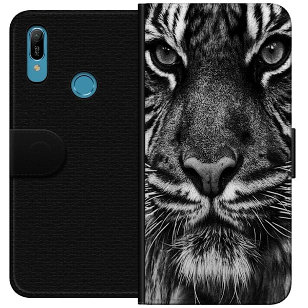 Huawei Y6 (2019) Tegnebogsetui Tiger