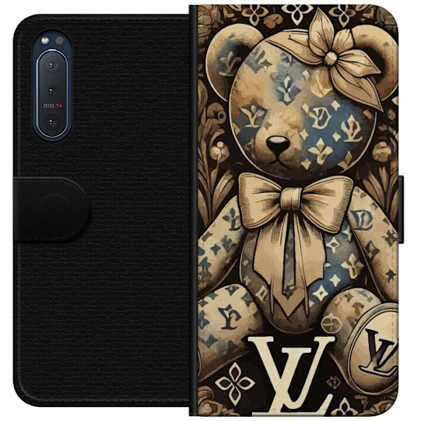 Sony Xperia 5 II Lompakkokotelo LV Teddy