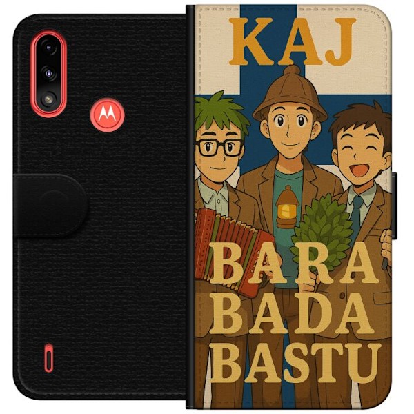 Motorola Moto E7 Power Lommeboketui Bare ta en badstu KAJ