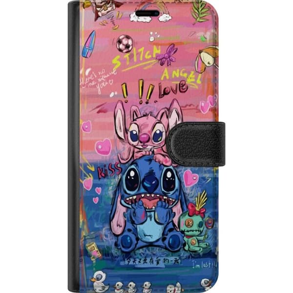 Kompatibelt Lommeboketui til Apple iPhone 13 Pro Stitch kunst