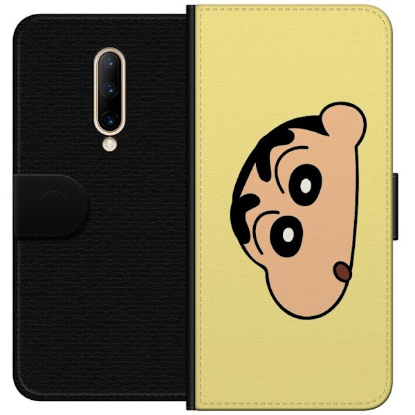 OnePlus 7 Pro Tegnebogsetui Peeking Shinchan